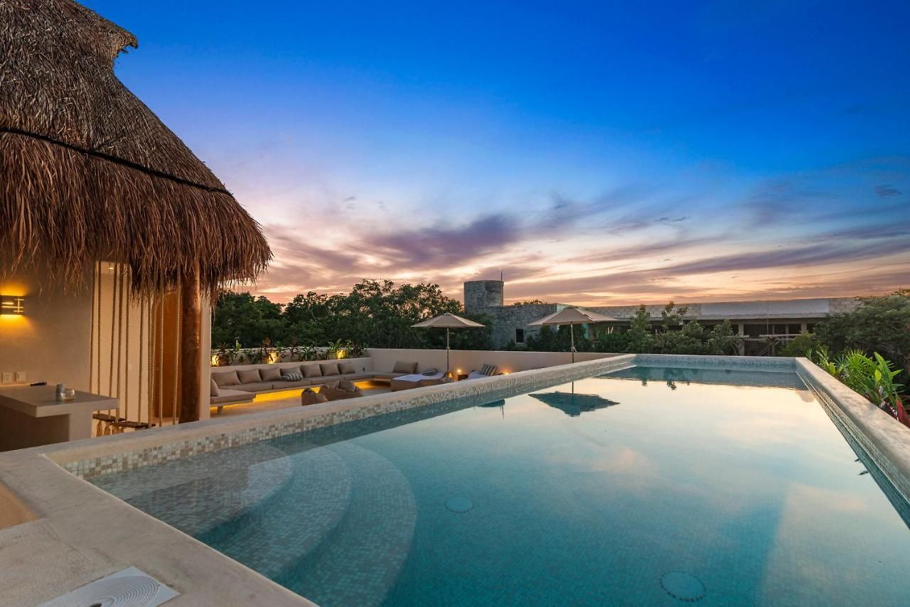 Casa Vida Luxury 6bd 7br Sleeps Up To 19 In Aldea Zama Villa *