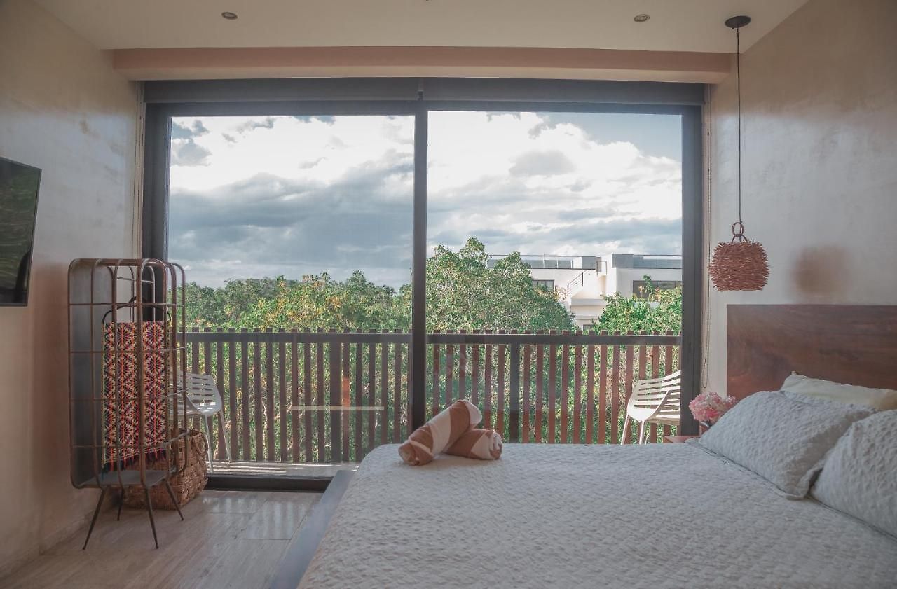 Stylish & Luxury Penthouse & Apartment, Private Pool, Private Hot Tub, Terrace And Roof At Jungle Tulum