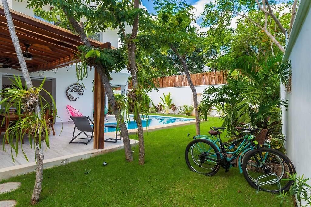 Luxury Private 3bed Villa, Garden, Pool,security Villa Tulum