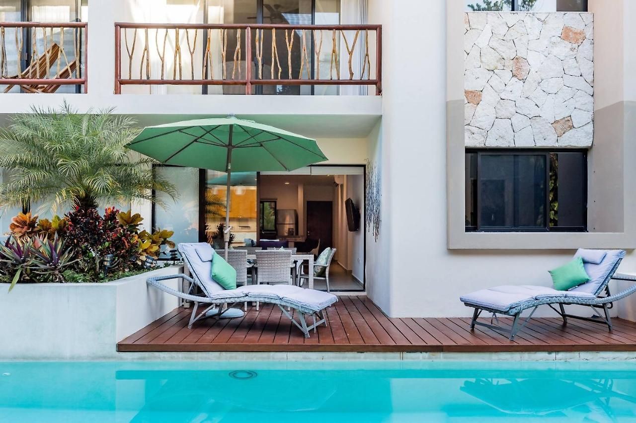 Stylish 2b With Direct Pool Access In Aldea Zama