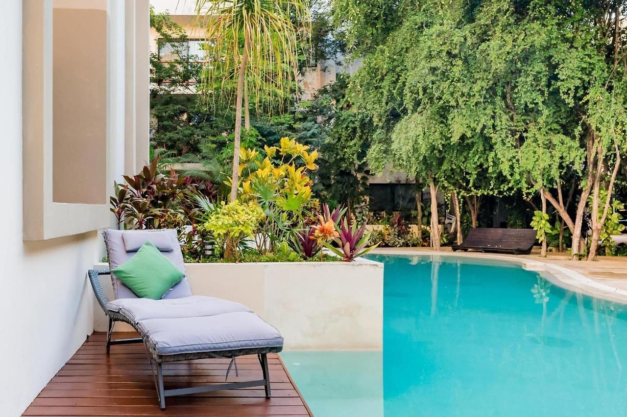 Apartamento Stylish 2b With Direct Pool Access In Aldea Zama Tulum
