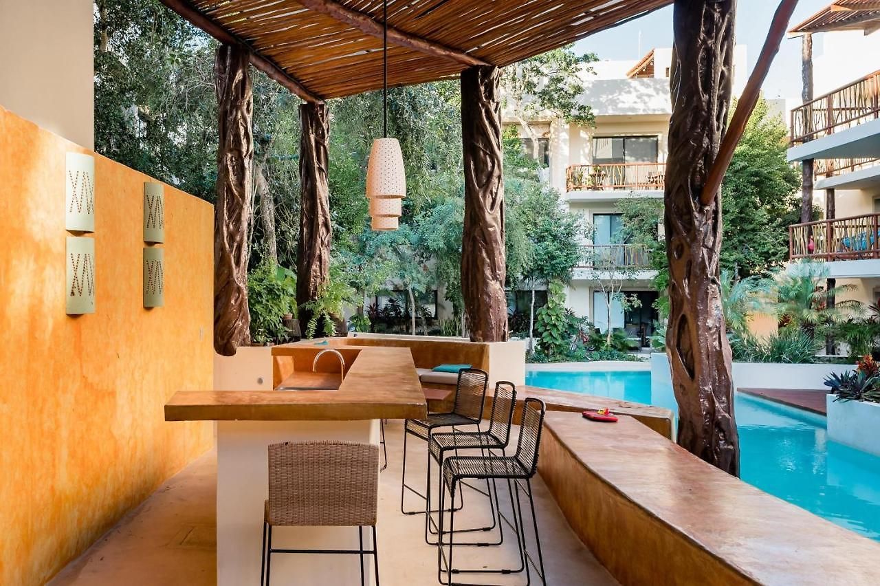 Apartamento Stylish 2b With Direct Pool Access In Aldea Zama Tulum