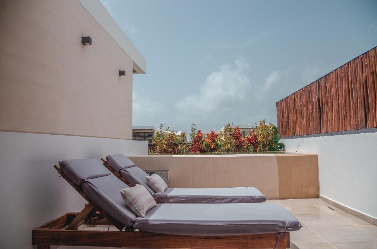 Luxury Penthouse 3br With Private Pool & Rooftop La Veleta * Tulum
