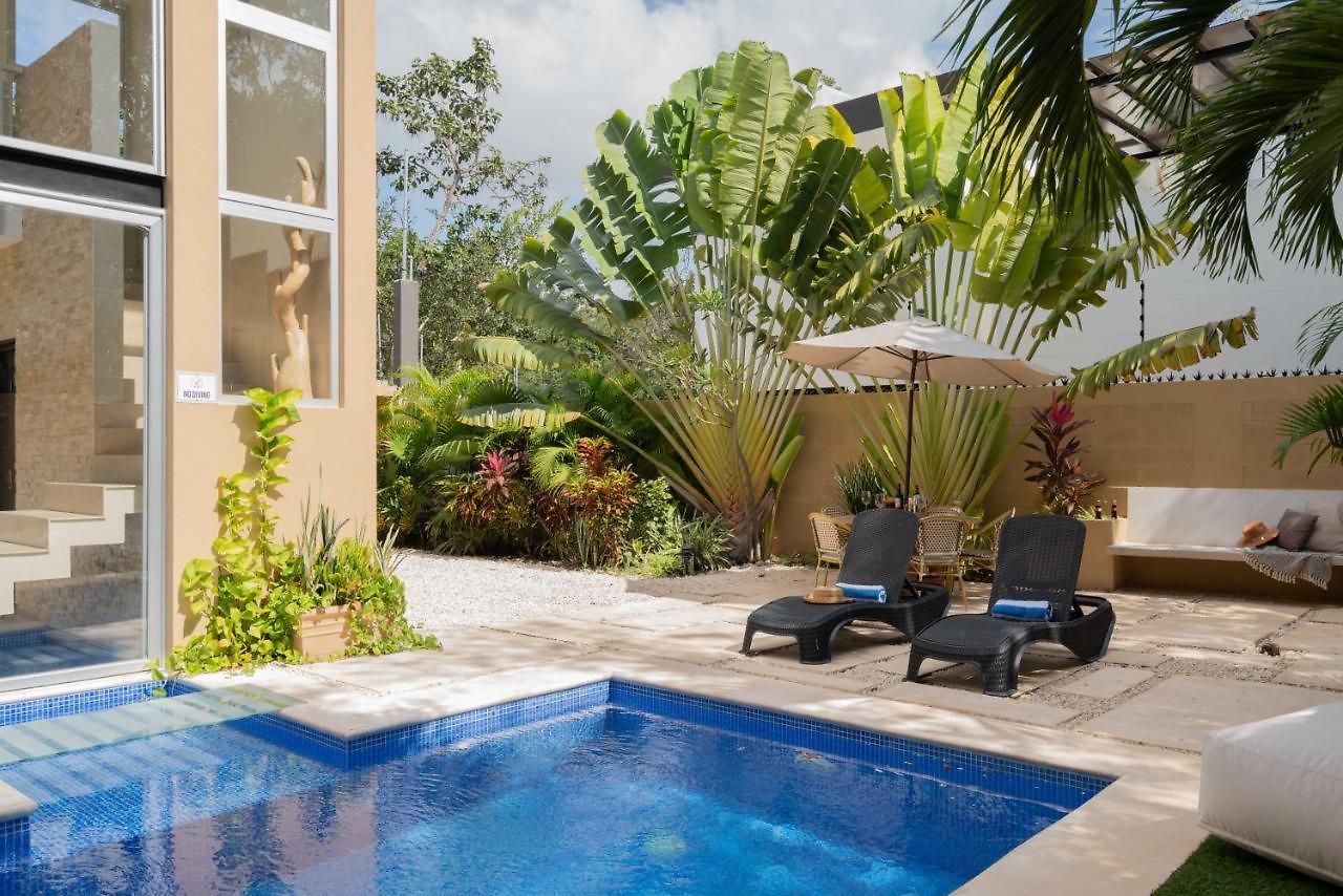 Private Modern Villa-pool Beds-ac-internet-parking-grill * Tulum