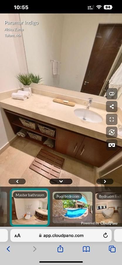 Luxury Aldea Zama 2bed - 2bat Private Terrace & Swim Up *