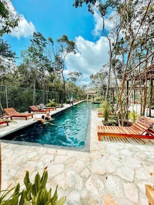 Coral Loft, 2 Pools, Parking, Gym, Pet Park Apartment Tulum