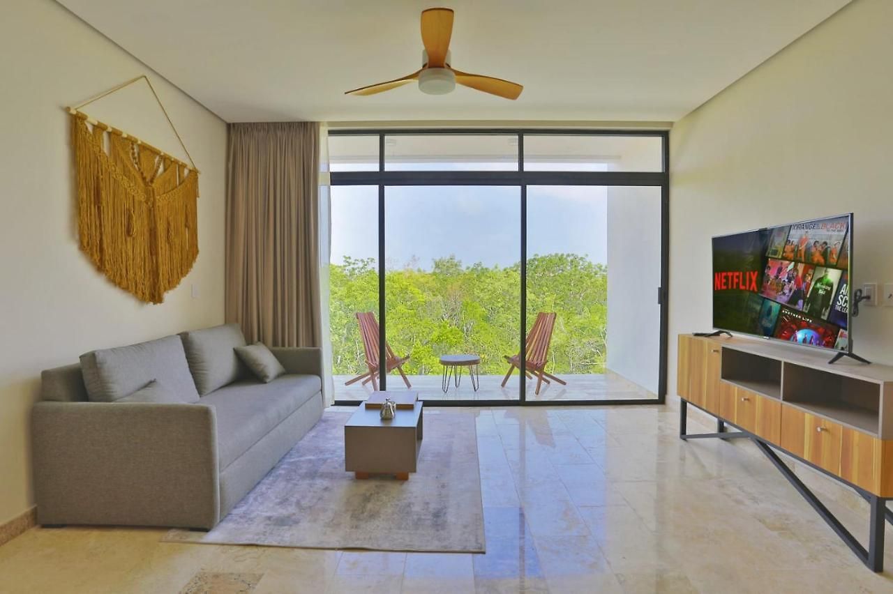 Large Spacious&luxurious Terrace Apartamento Tulum
