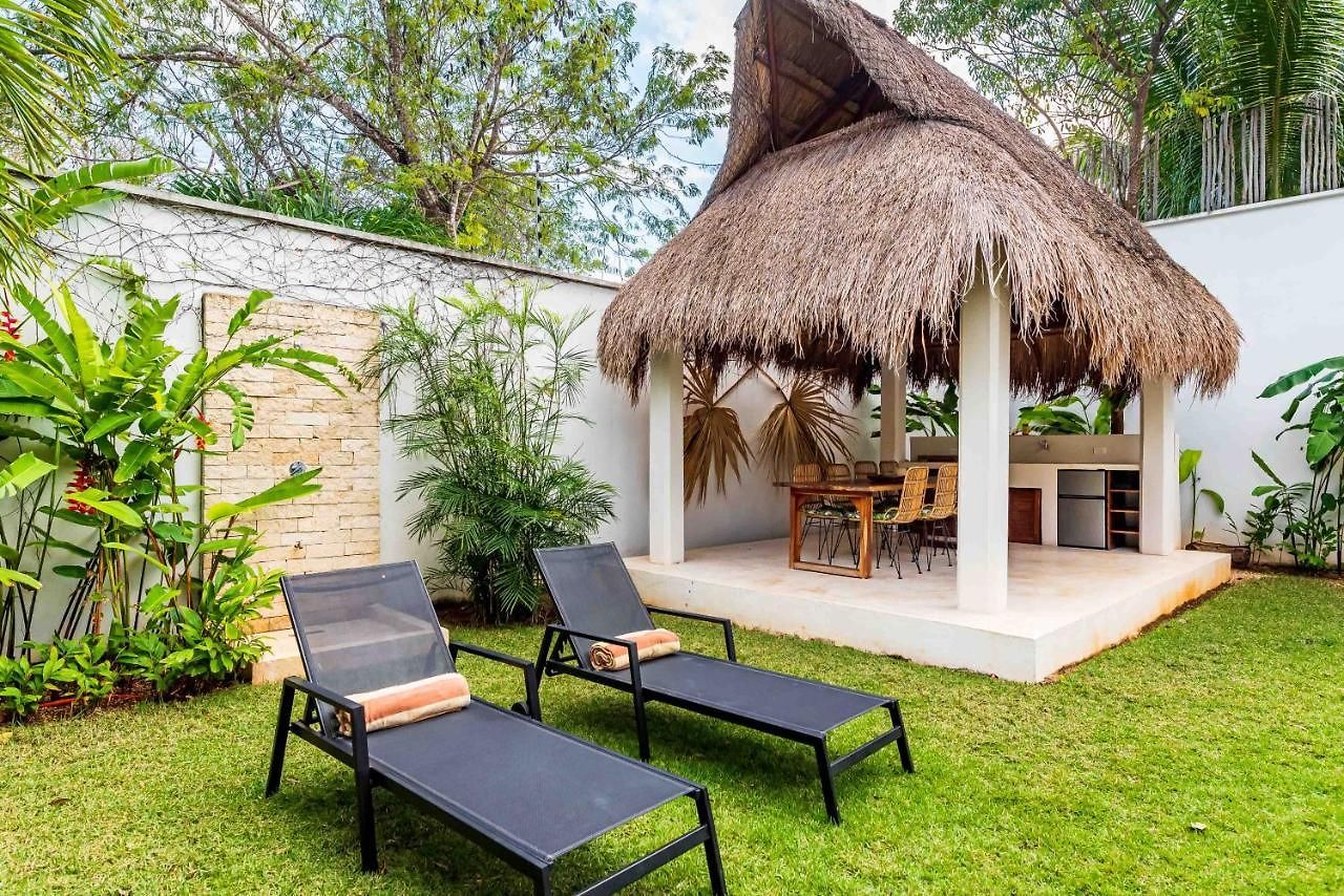 Villa Ek'balam & Flamingo, Luxury Villas, Private Pool, Private Garden, Jacuzzi, 24h Security
