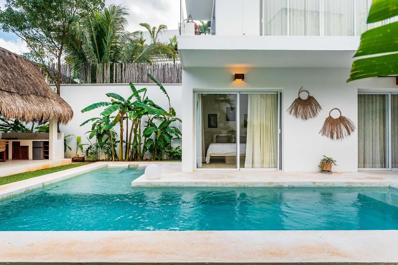 Ek'balam & Flamingo, Luxury Villas, Private Pool, Private Garden, Jacuzzi, 24h Security Tulum