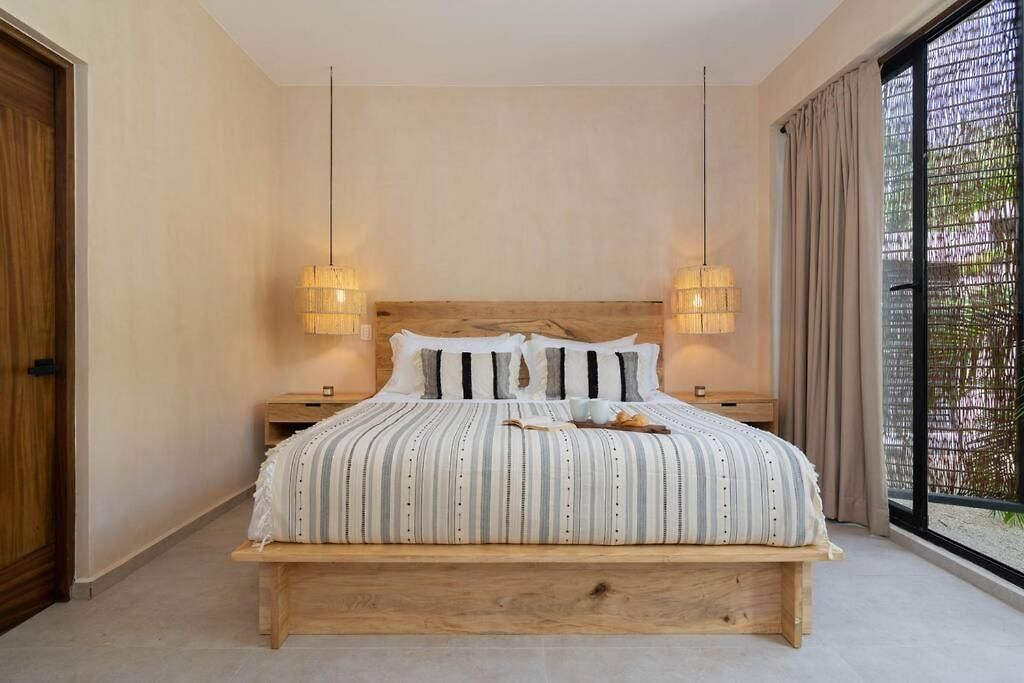 Departamento Boho Chic, Alberca Privada , Centrico Tulum