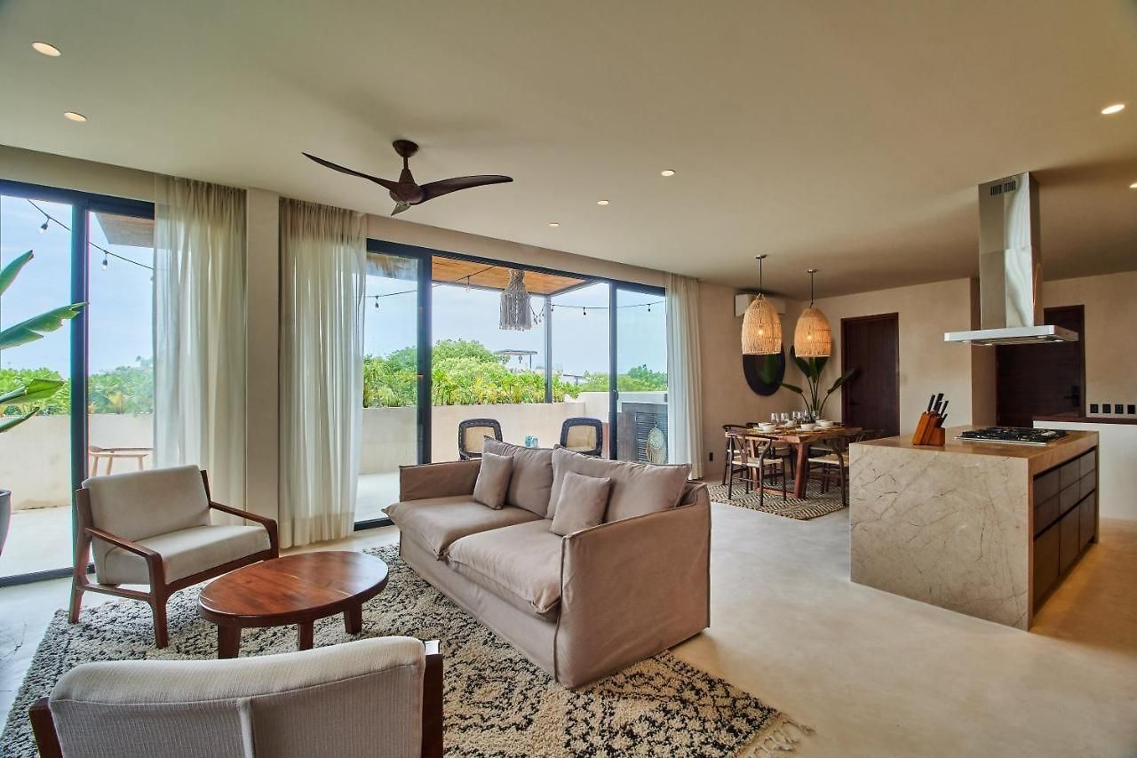 Bohochic Penthouse 3bdr X Pool X Jungle Views Apartment *