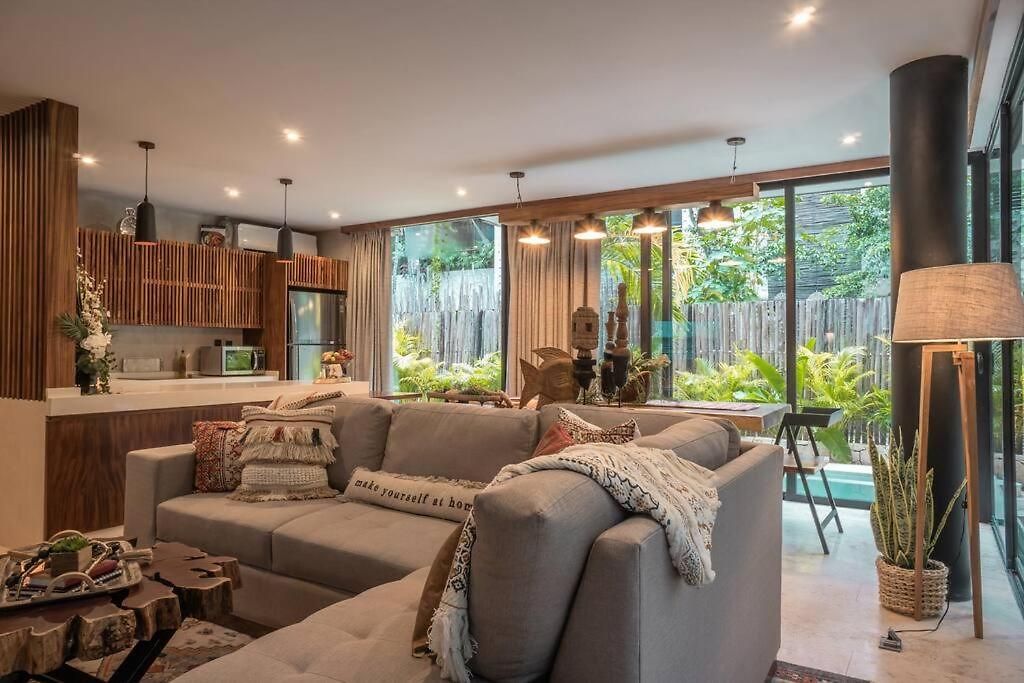 Apartment Townhouse De Lujo En La Selva Con Alberca Privada