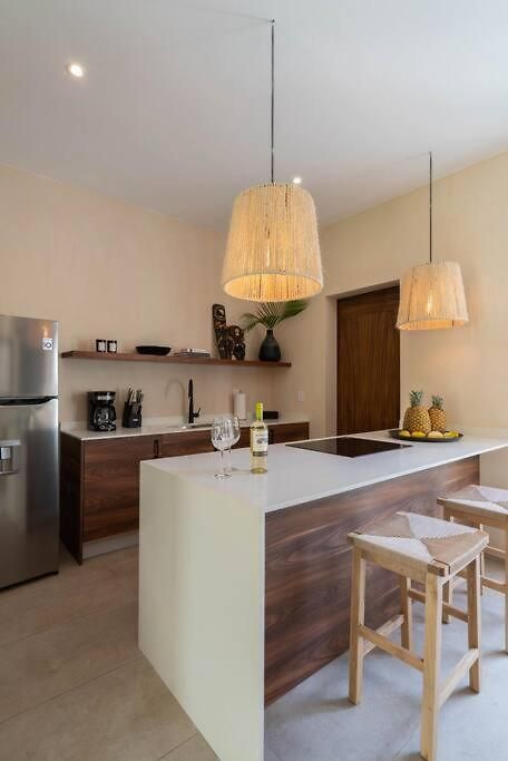 Departamento Boho Chic, Alberca Privada , Centrico Apartment *
