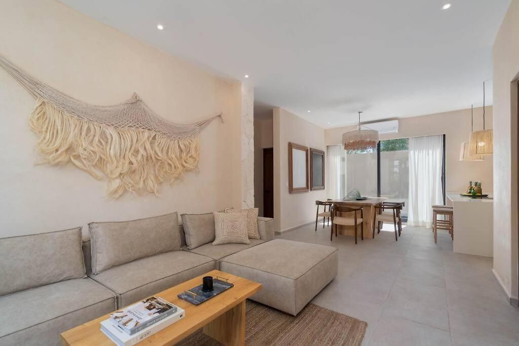 Lujoso Departamento Boho-chic Con Alberca Privada