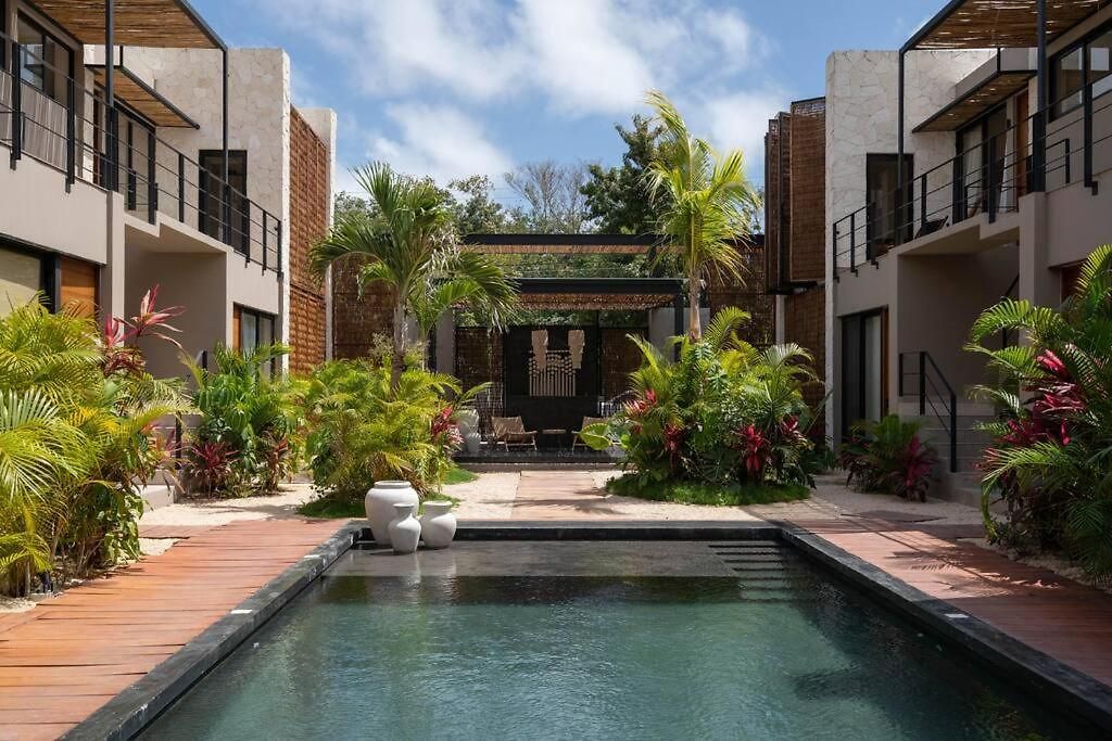 Departamento Boho Chic, Alberca Privada , Centrico * Tulum
