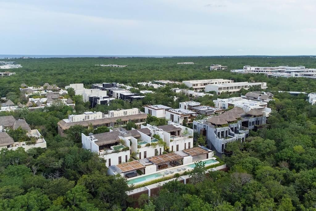 Bajocielo107 Lux 2br Priv Pool In Aldea Zama Apartamento