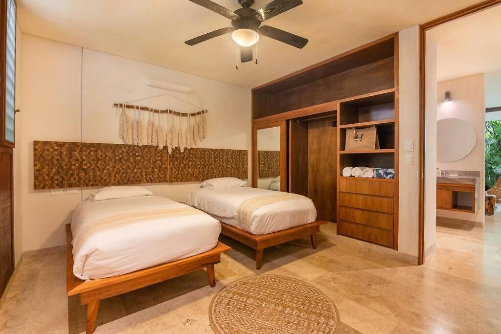 Apartamento Bajocielo107 Lux 2br Priv Pool In Aldea Zama Tulum