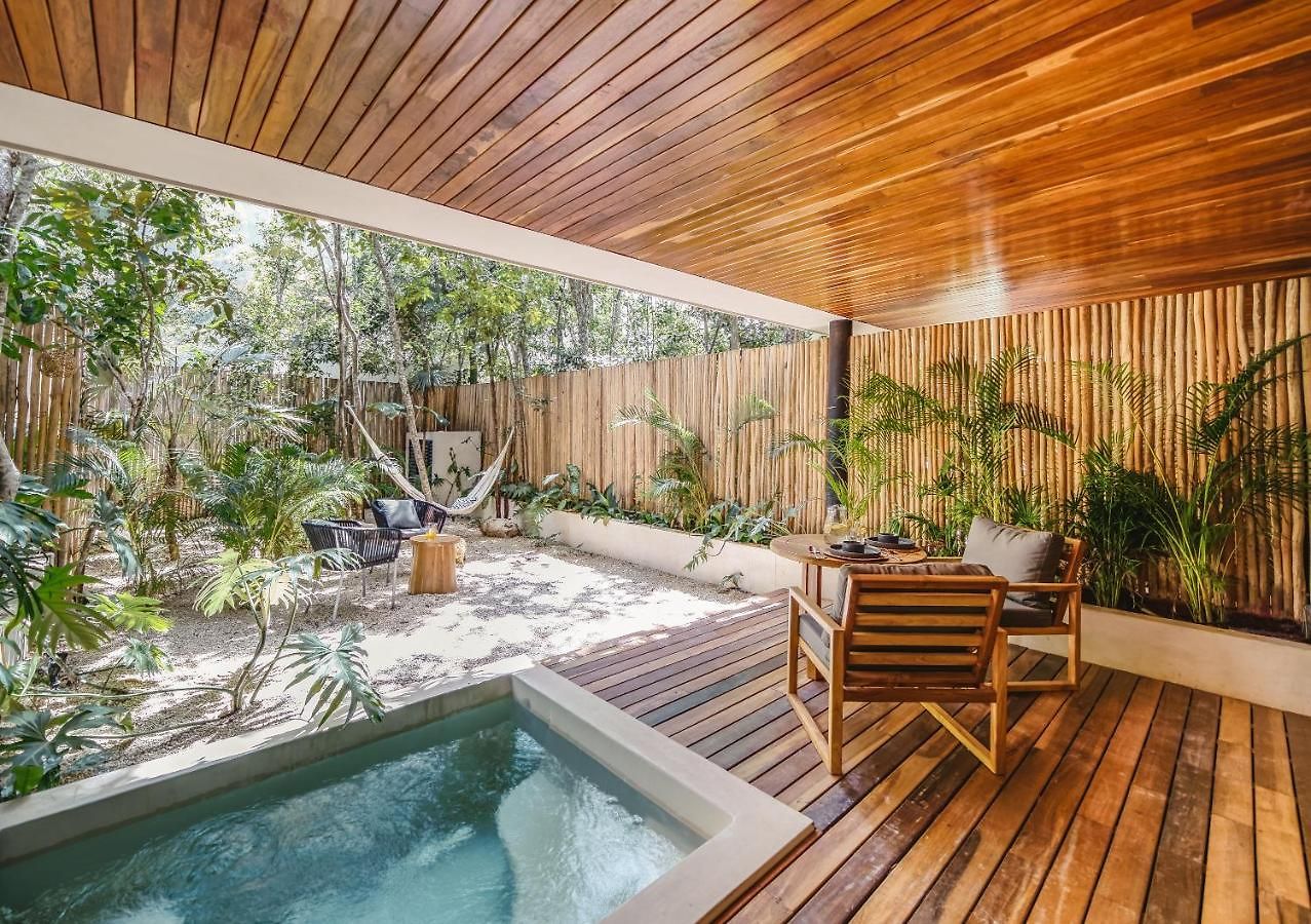 Apartamento Tropical Oasis With Plunge Pool & Peaceful Garden - Mira Luna 131c Tulum