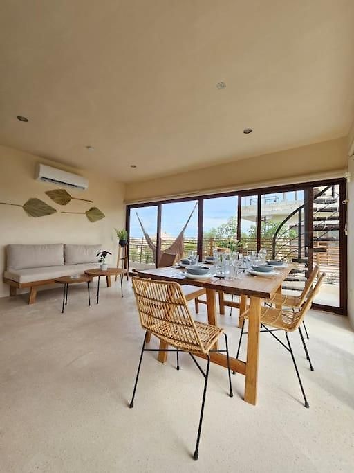 Private Rooftop Penthouse With Pool, Bbq & Jungle View Apartment Tulum