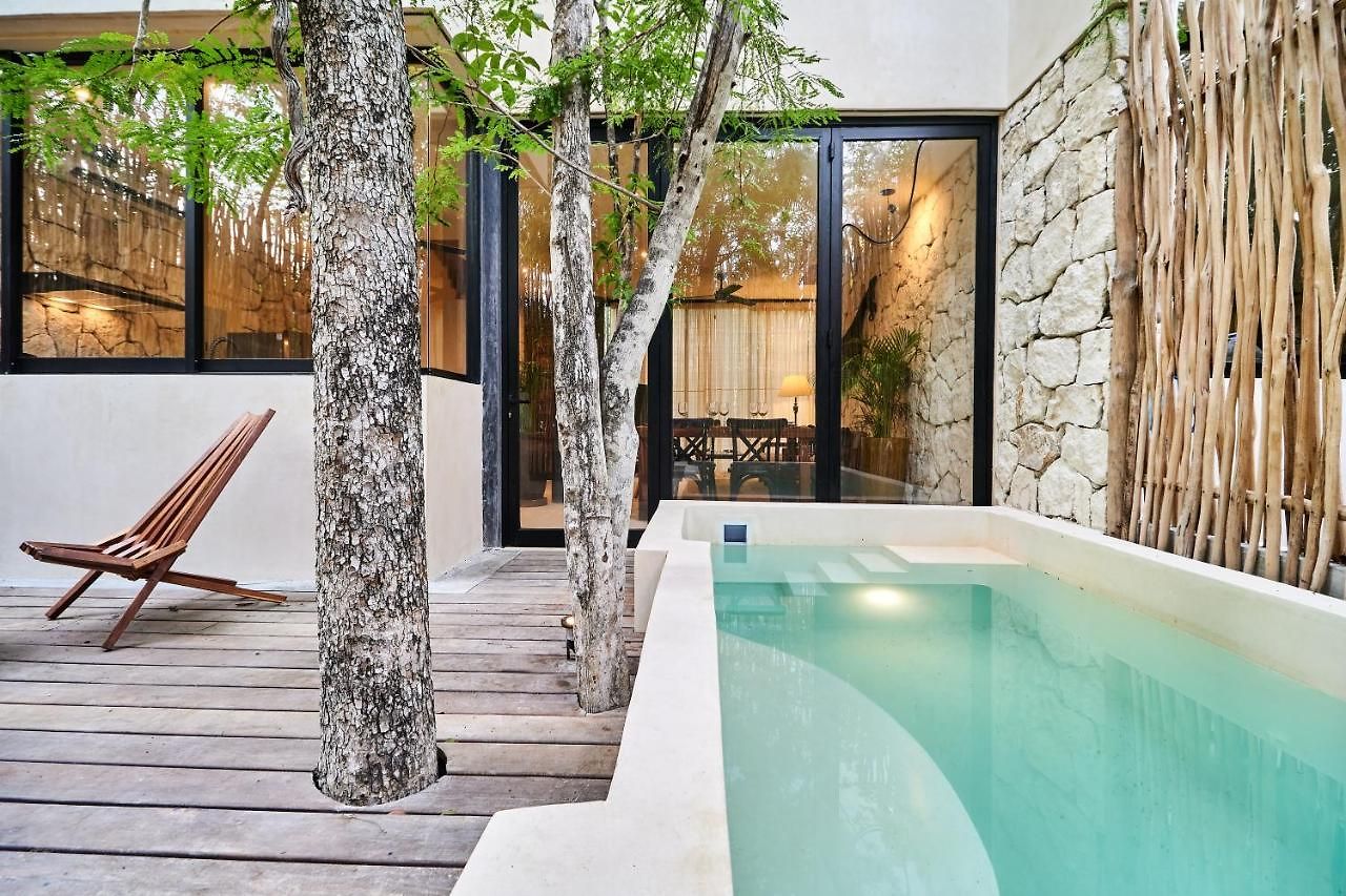 Сasa de vacaciones Afra 3 Beautiful Jungle House With Private Pool Tulum