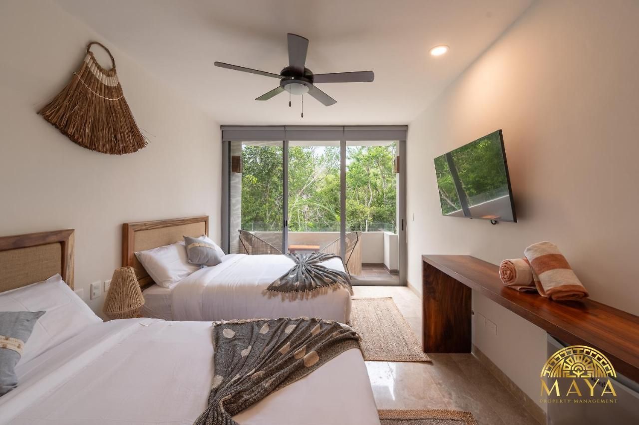 Apartamento Nhoa 208a Lux 2br Jungle View In Aldea Zama *