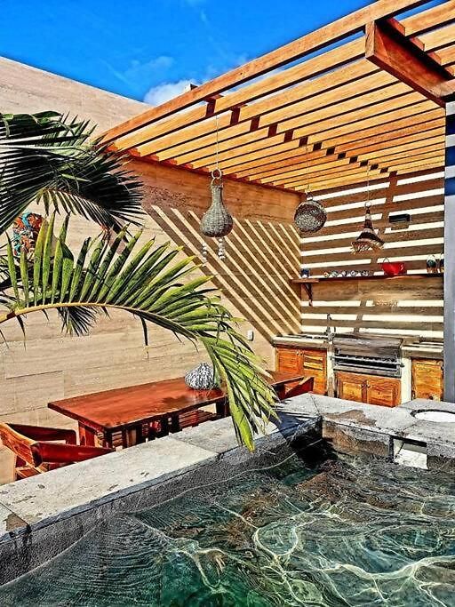 Mistiq Pent House 3 Recamaras, 3 Baños, Sala, Comedor, Terraza Y Jacuzzi Tulum