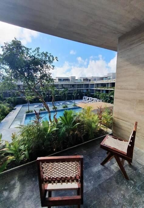 Mistiq Pent House 3 Recamaras, 3 Baños, Sala, Comedor, Terraza Y Jacuzzi Apartamento Tulum