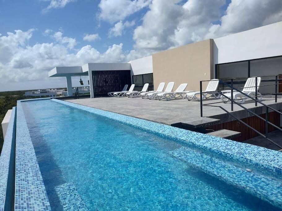 Apartment Centrico Estudio Con Balcon En Aldea Zama I Elena214