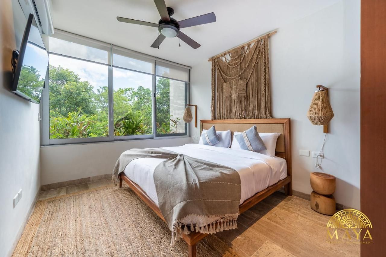 Nhoa 306a Lux 2br Jungle View Aldea Zama Сasa de vacaciones Tulum