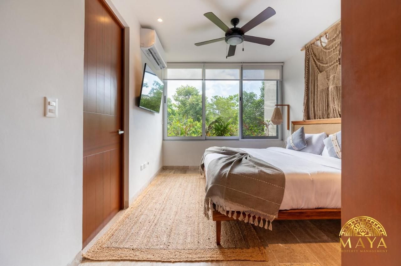 Nhoa 306a Lux 2br Jungle View Aldea Zama Сasa de vacaciones Tulum