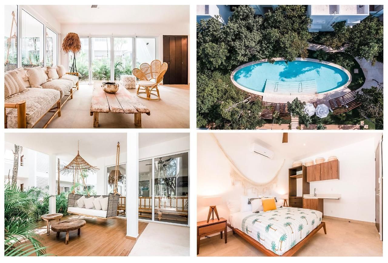 Apartamento Charming Boho Entire W Patio Swing