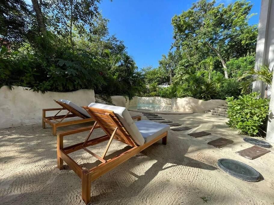 Iik: Stylish Retreat In Tulum's Heart Apartamento