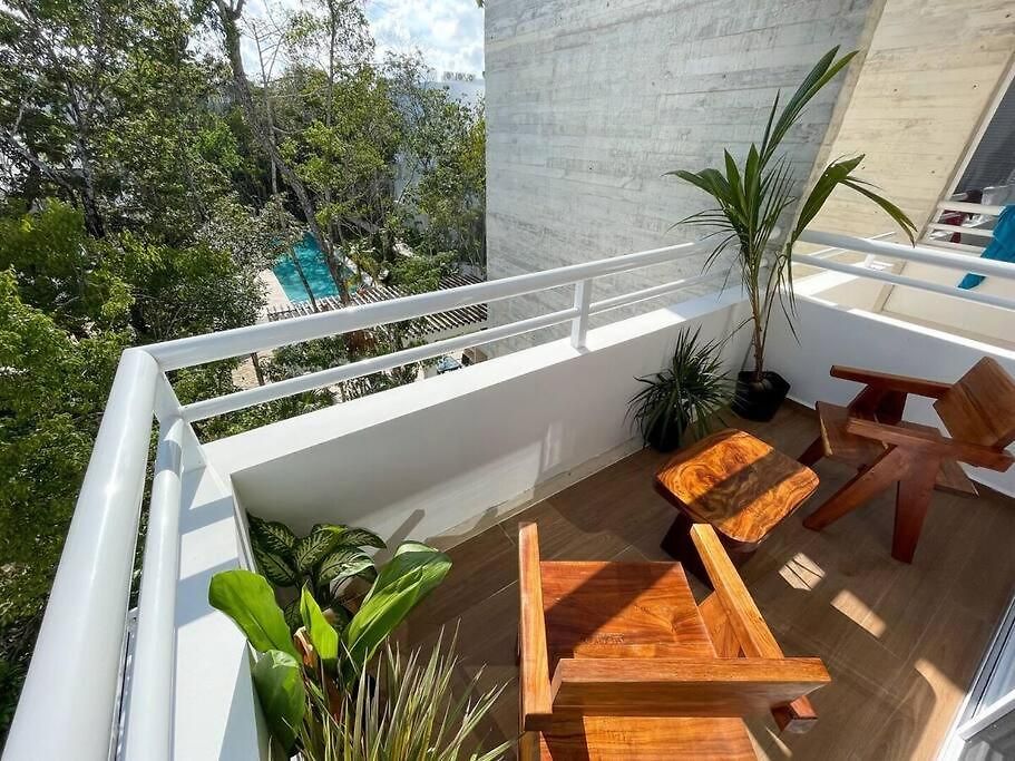 Serene Private Rooftop Jacuzzi Penthouse 2 Pools 5 Min To + Gym * Tulum