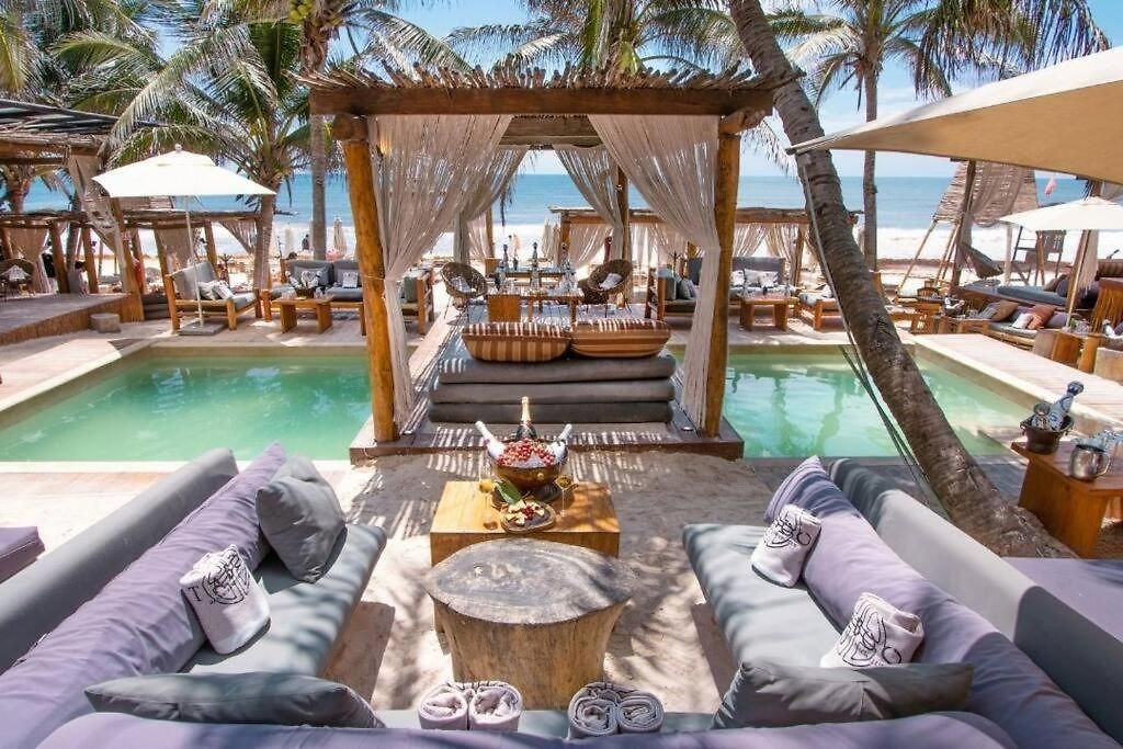 Serene Private Rooftop Jacuzzi Penthouse 2 Pools 5 Min To + Gym Apartment Tulum