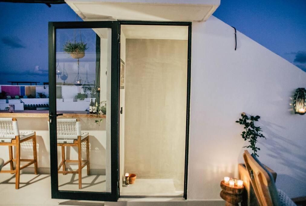 Boho Penthouse Sunset View Priv. Pool Aldea Zama Apartment *