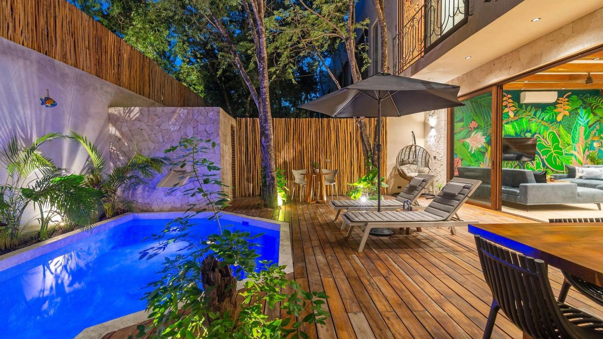 El Rey Loro - Lux 4 Bed @bluedeertulum Villa