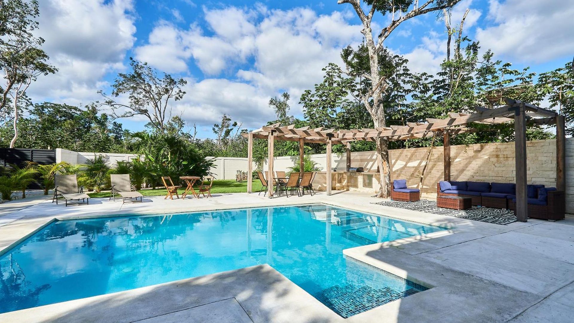Tortuga Lux 4 Bdr Big Garden*pool *cenote Villa