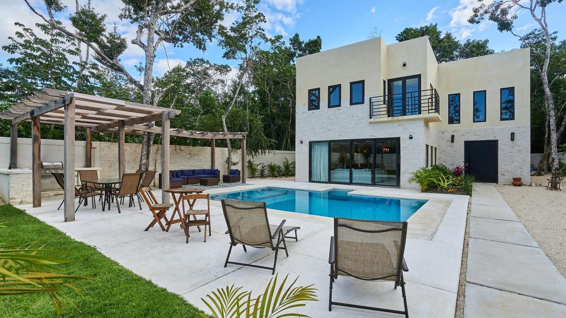 Villa Tortuga Lux 4 Bdr Big Garden*pool *cenote