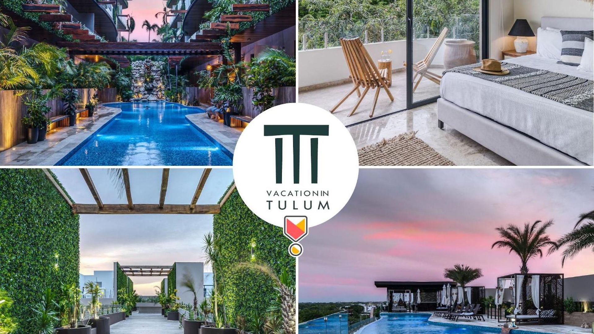 Apartment Fast-wifi Sunset With Rooftop And Pool Tulum