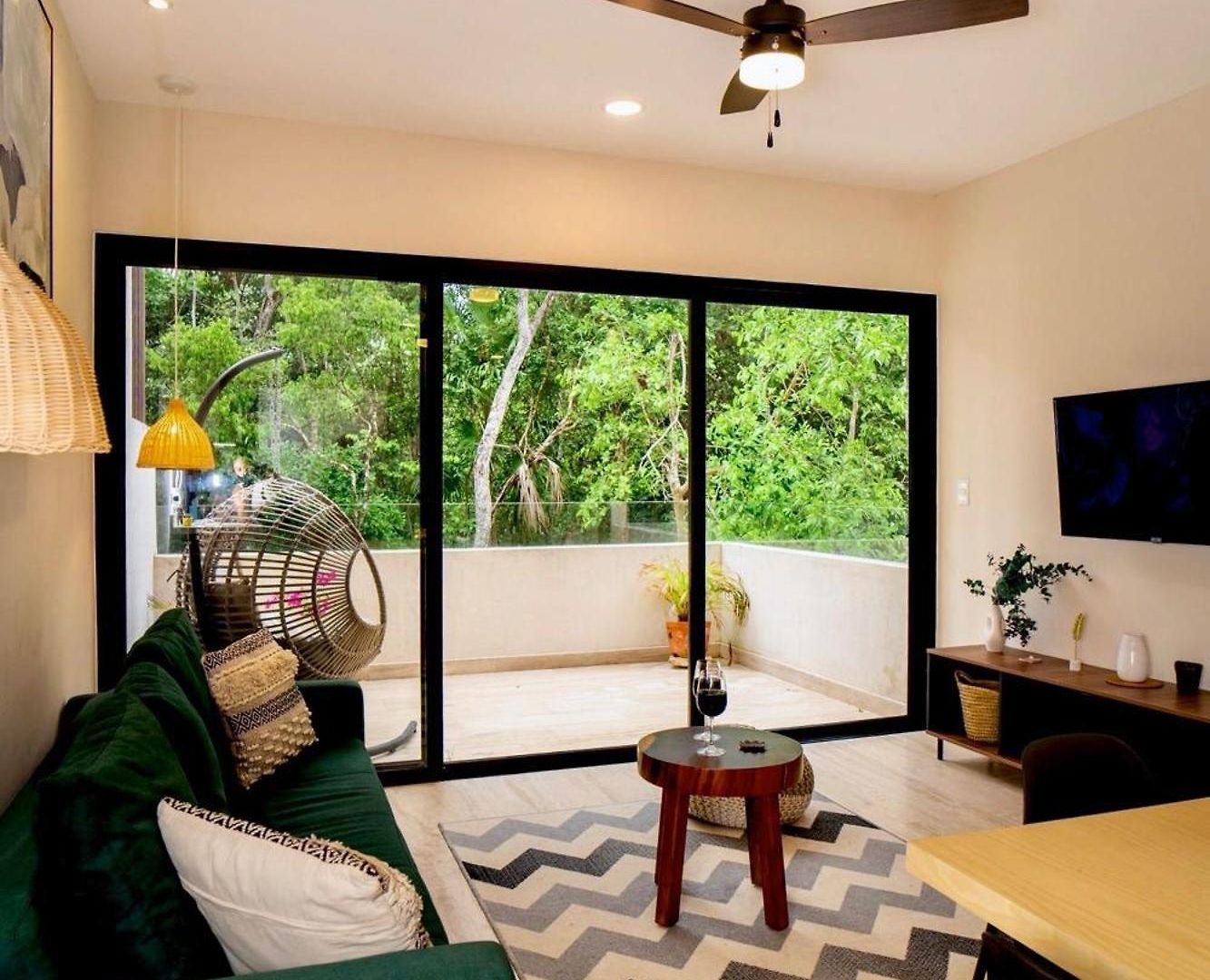 1 Rec. | Vista A La Jungla + Piscina Infinita + Amenidades Lx