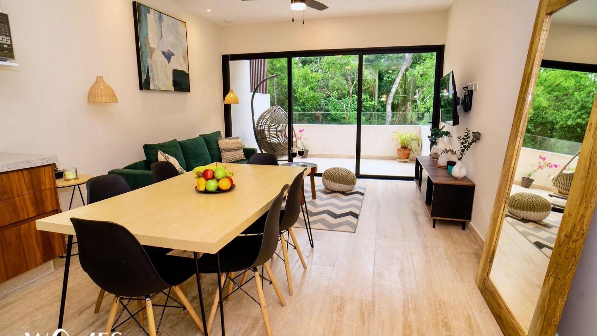 1 Rec. | Vista A La Jungla + Piscina Infinita + Amenidades Lx Apartamento