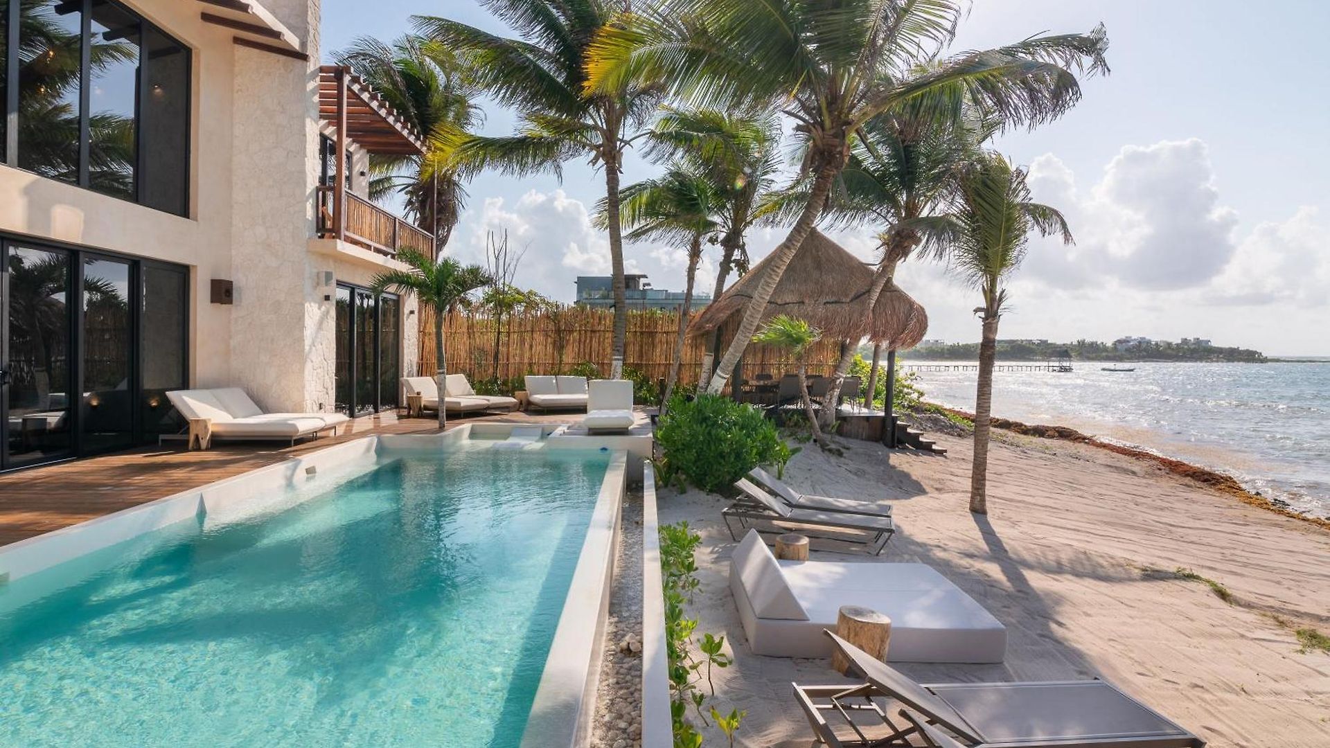 Tulumar Beachfront Luxury Villa- Full Service