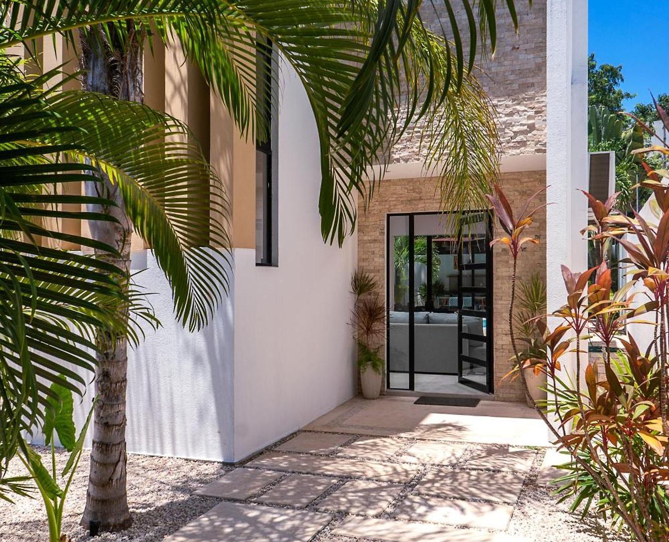 Wonderful Tropical 3br, Garden, Private Pool. Tulum