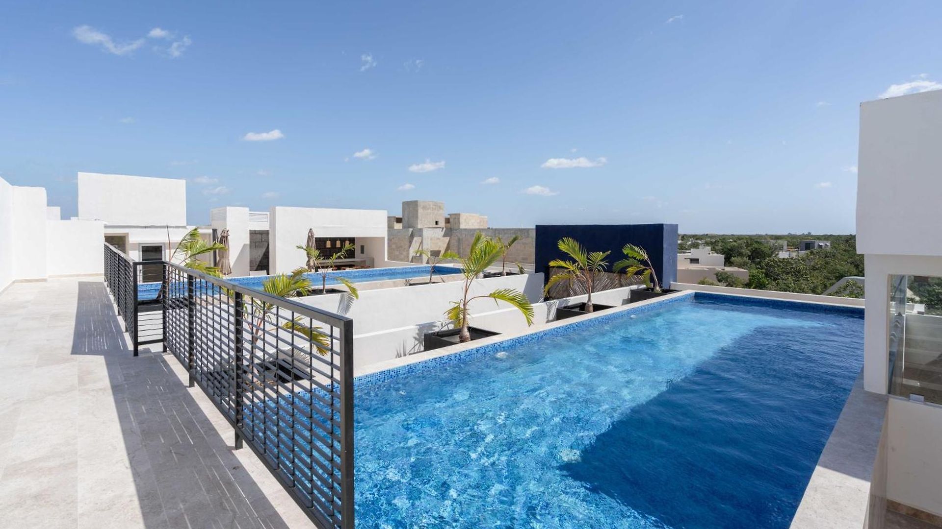 Сasa de vacaciones 2bd With Rooftop Pool Near
