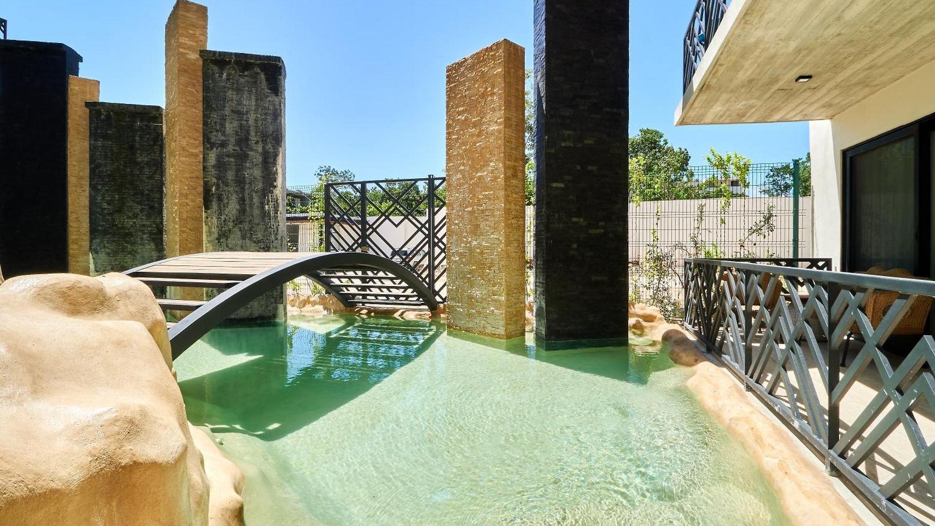 Exclusivo Y Moderno Pool And Gym Tulum