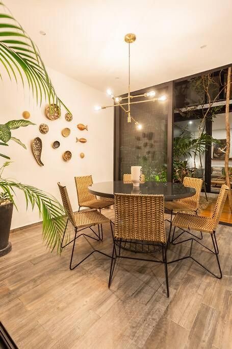 Chic Townhouse With Private Pool And Rooftop View Tulum