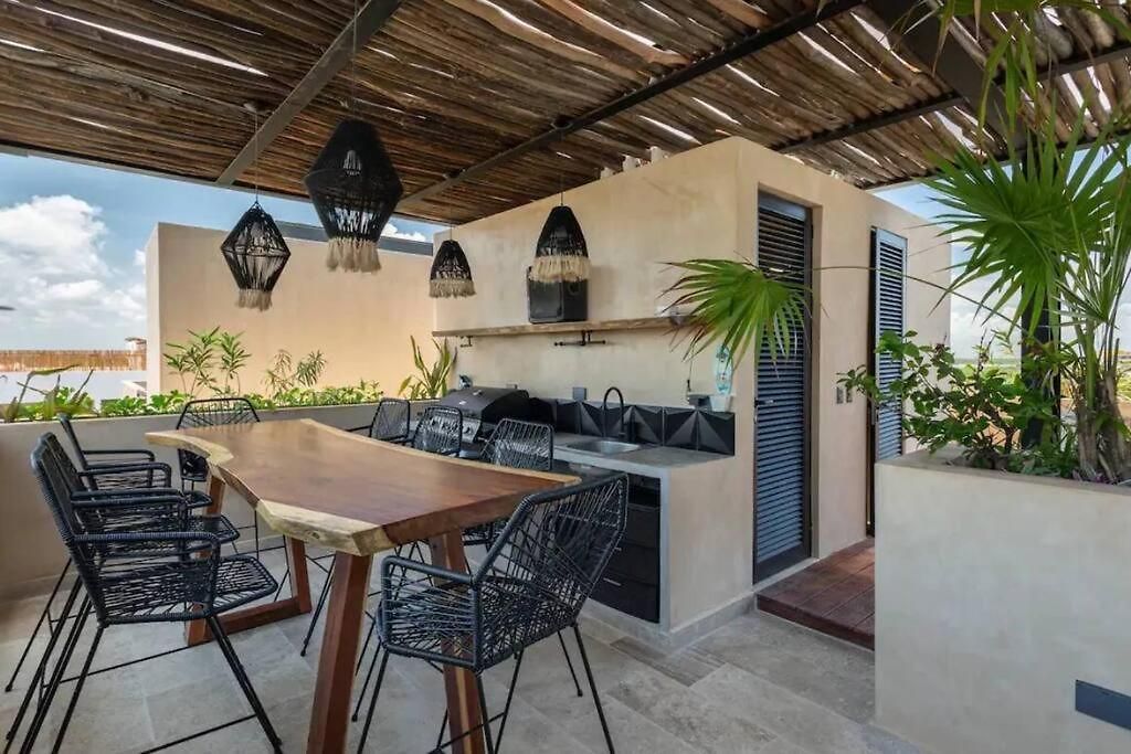 Luxury Beachfront Penthouse With Private Pool Tulum