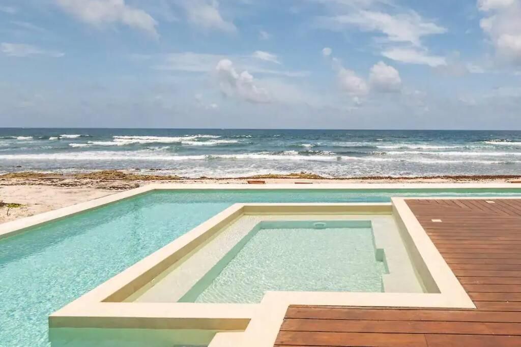 Luxury Beachfront Penthouse With Private Pool