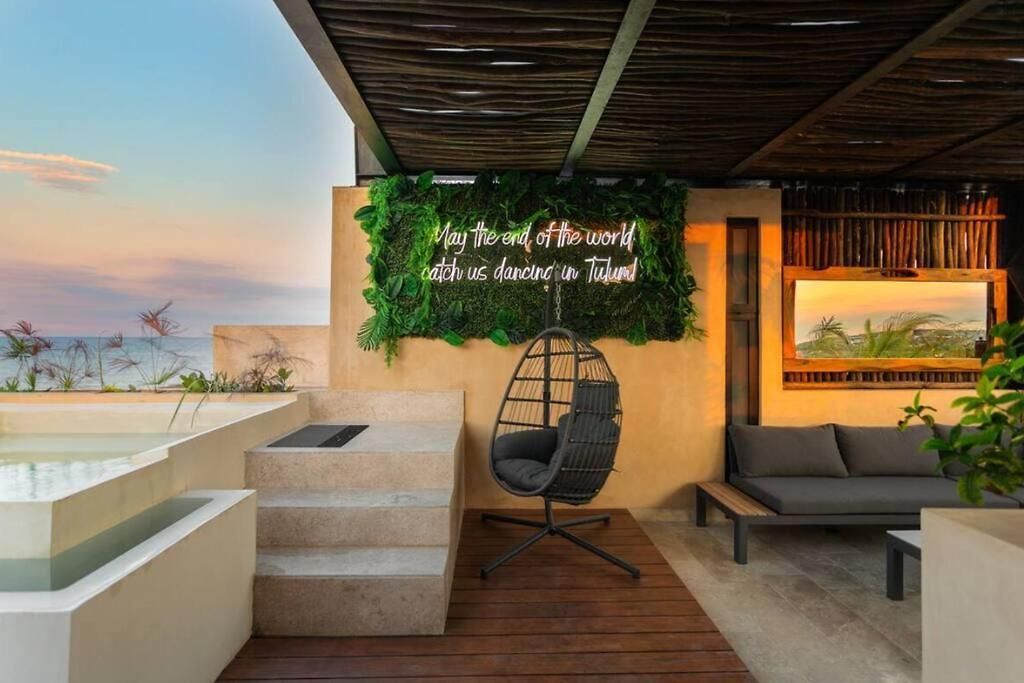 Luxury Beachfront Penthouse With Private Pool
