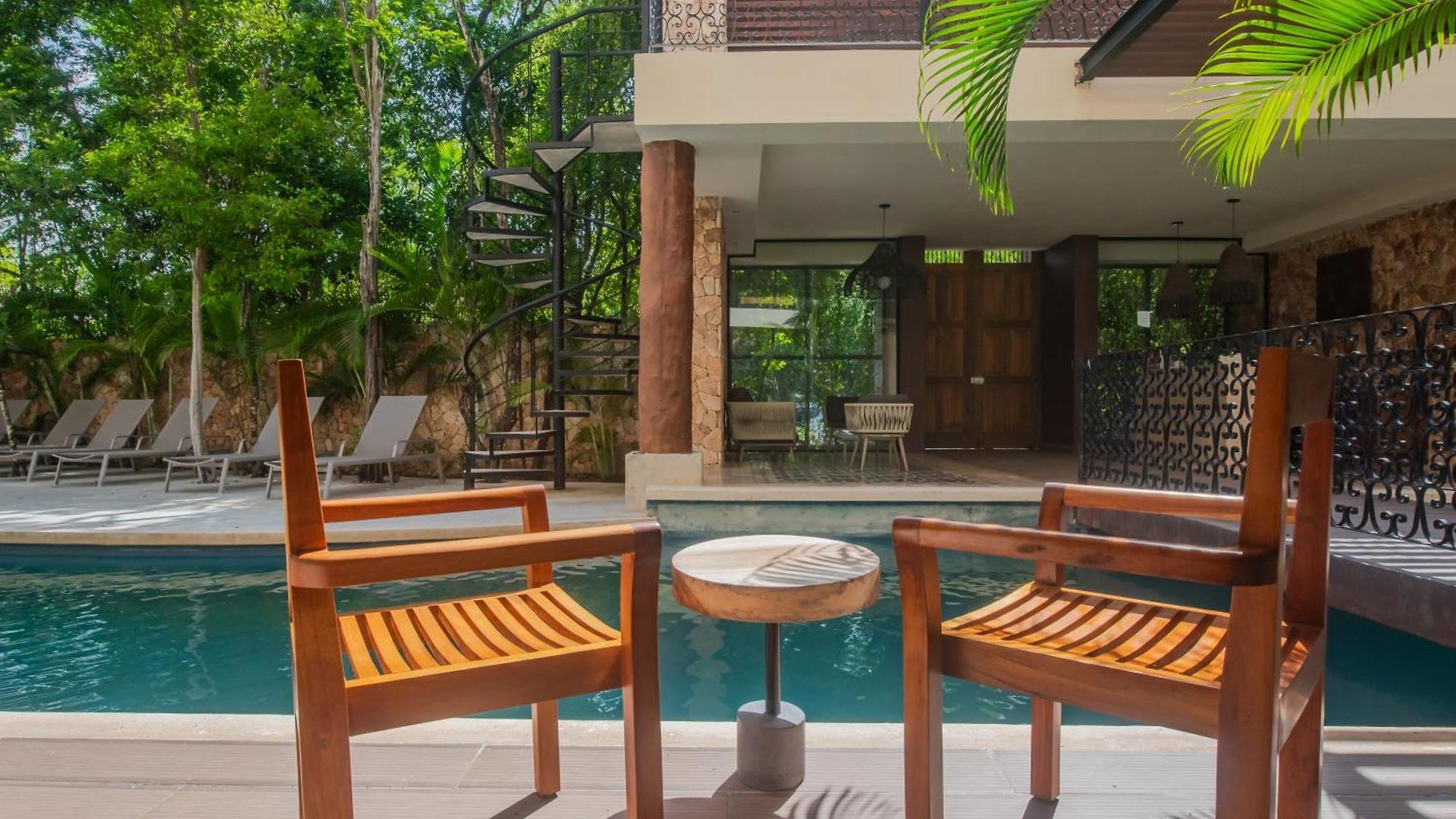 Luxury Aldea Zama 2bed - 2bat Private Terrace & Swim Up Apartamento Tulum